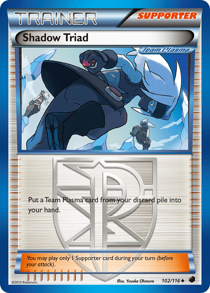 Carta Pokémon Shadow Triad 102 de Plasma Freeze