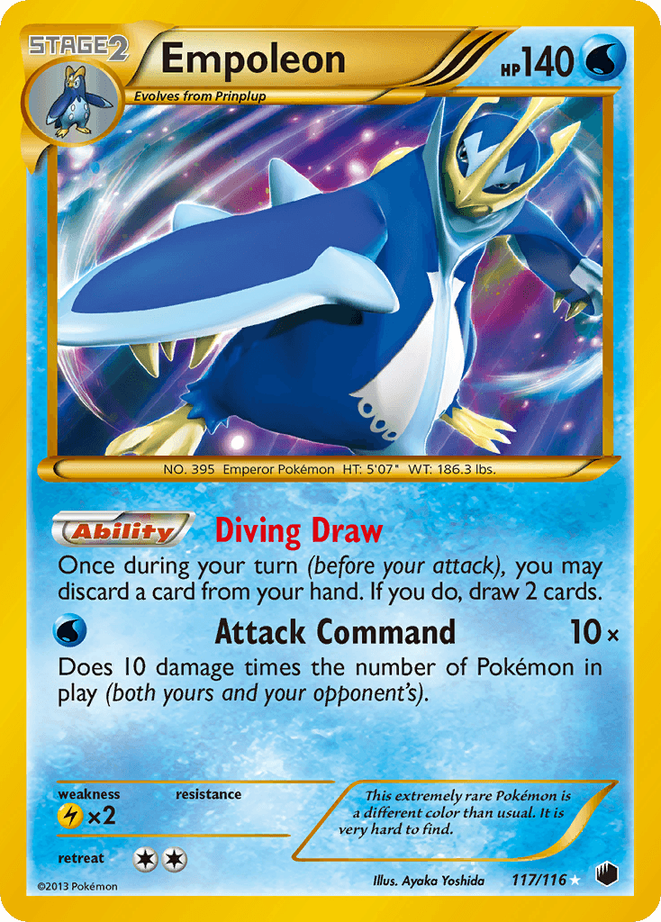 Carta Pokémon Empoleon 117