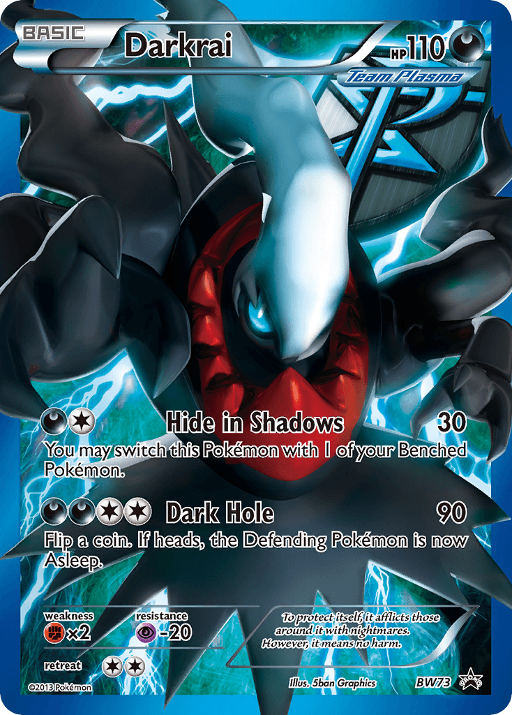 Carta Pokémon Darkrai BW73