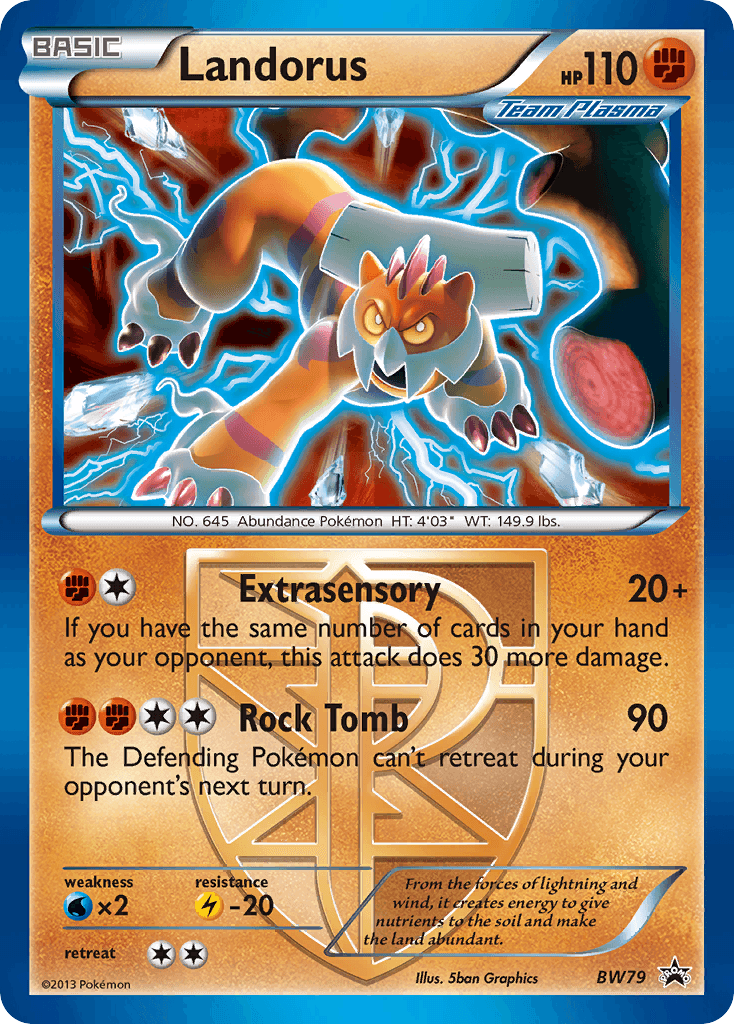 Carta Pokémon Landorus BW79