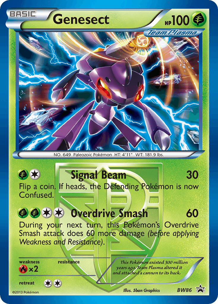 Carta Pokémon Genesect BW86