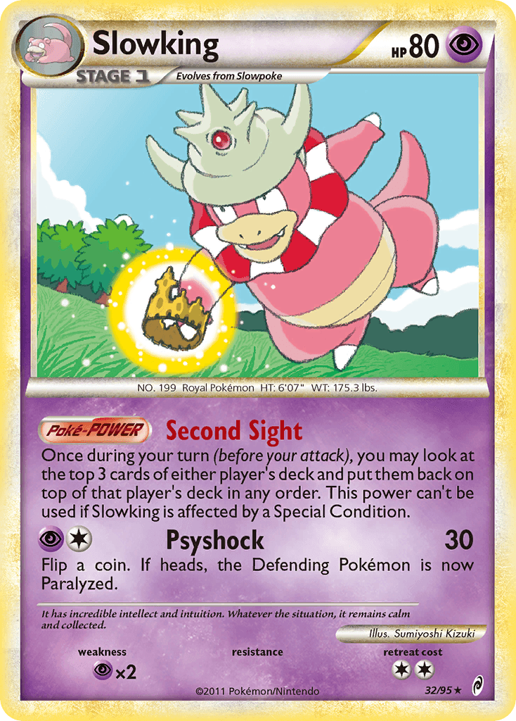 Carta Pokémon Slowking 32