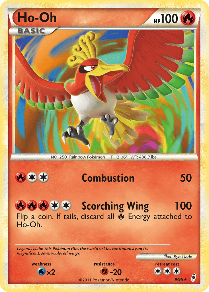 Carta Pokémon Ho-Oh 9