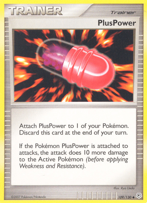 Carta Pokémon PlusPower 109