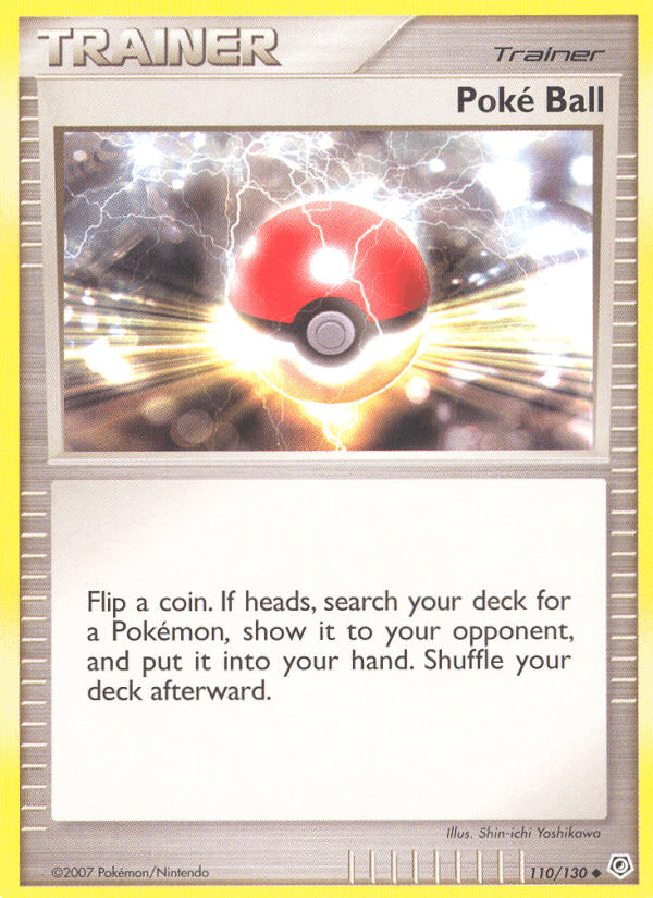 Carta Pokémon Poké Ball 110