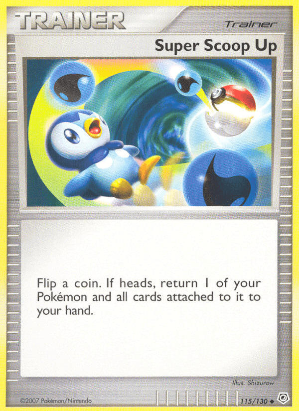 Carta Pokémon Super Scoop Up 115