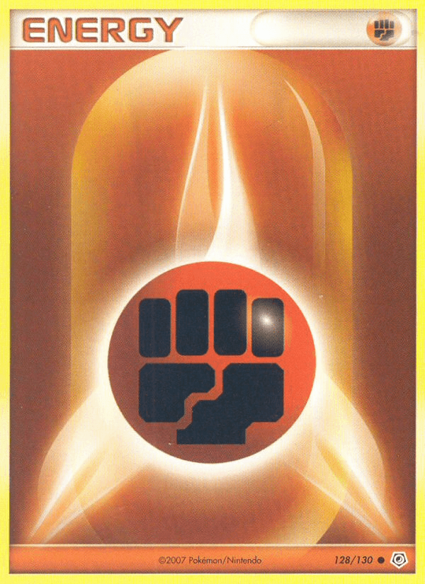 Carta Pokémon Fighting Energy 128