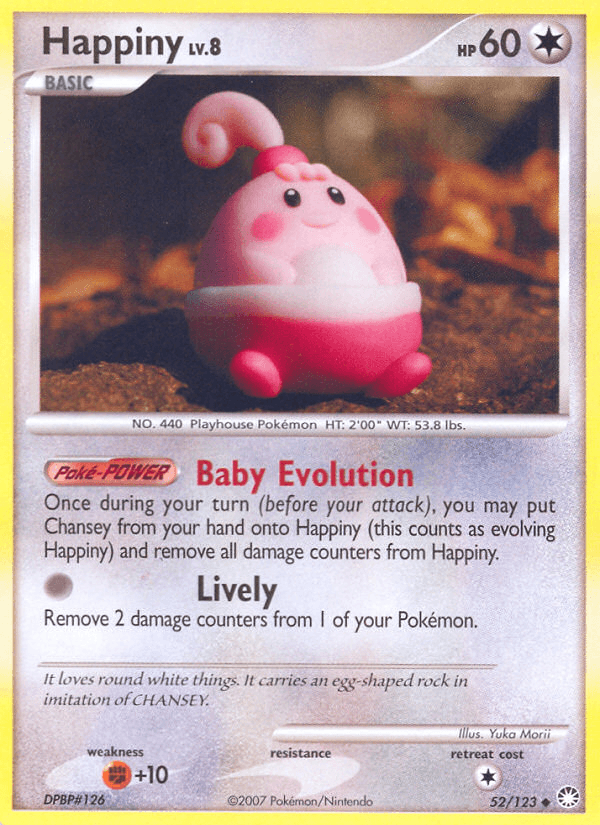 Carta Pokémon Happiny