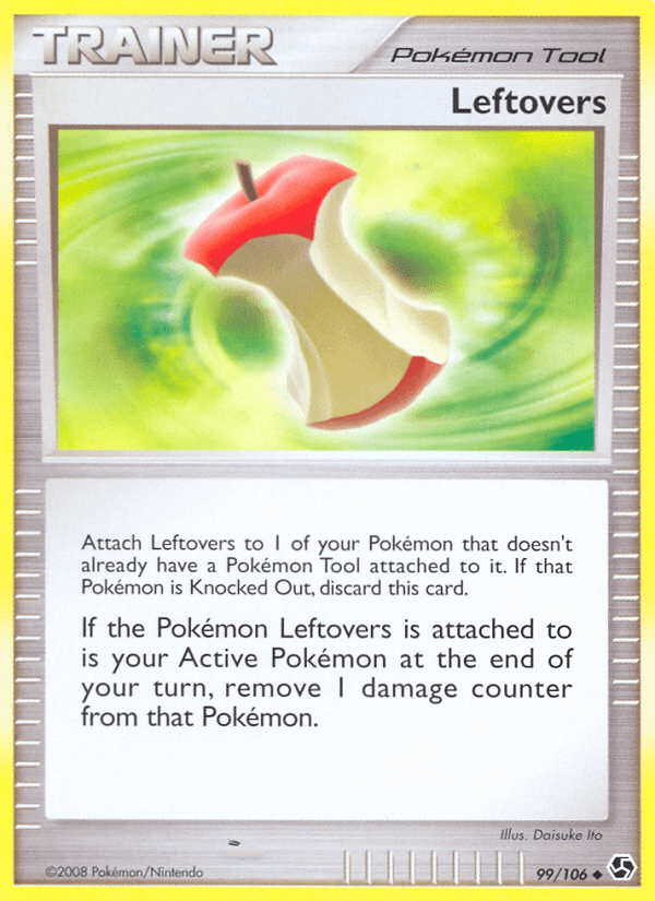 Carta Pokémon Leftovers 99 de Great Encounters