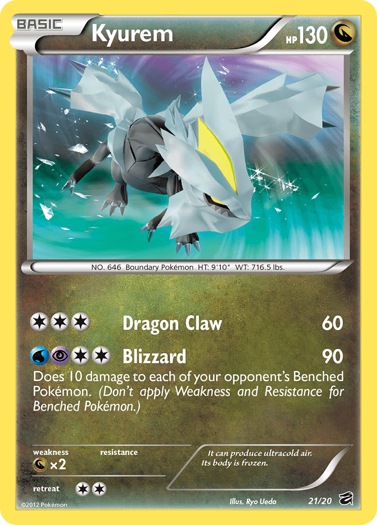 Carta Pokémon Kyurem 21