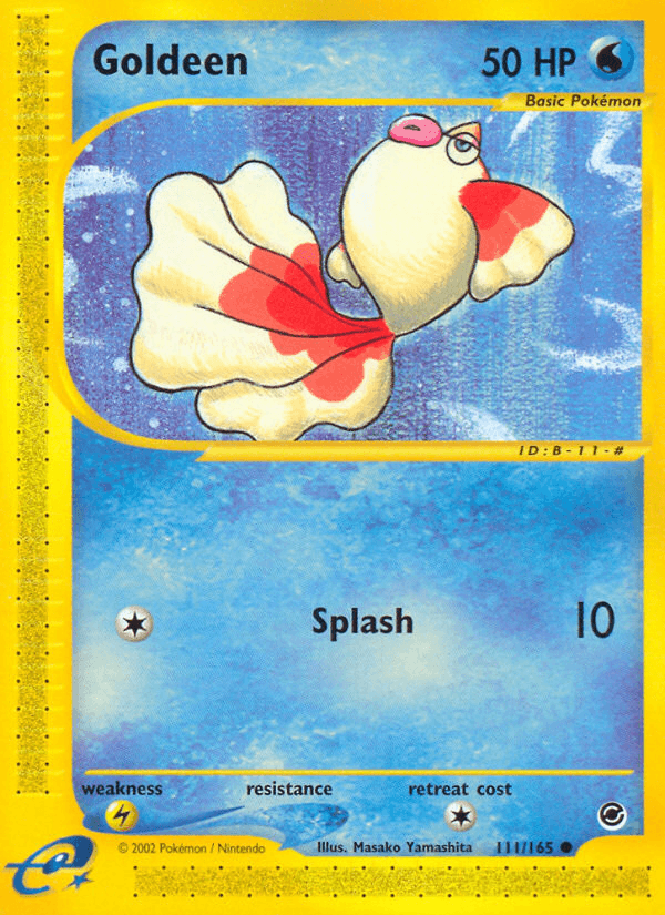 Carta Pokémon Goldeen 111