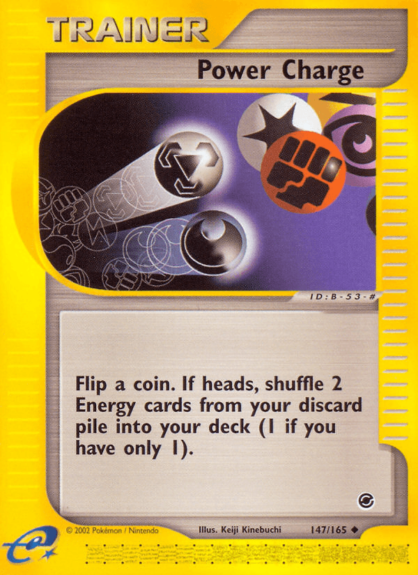 Carta Pokémon Power Charge 147