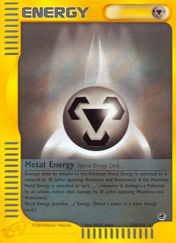 Carta Pokémon Metal Energy 159