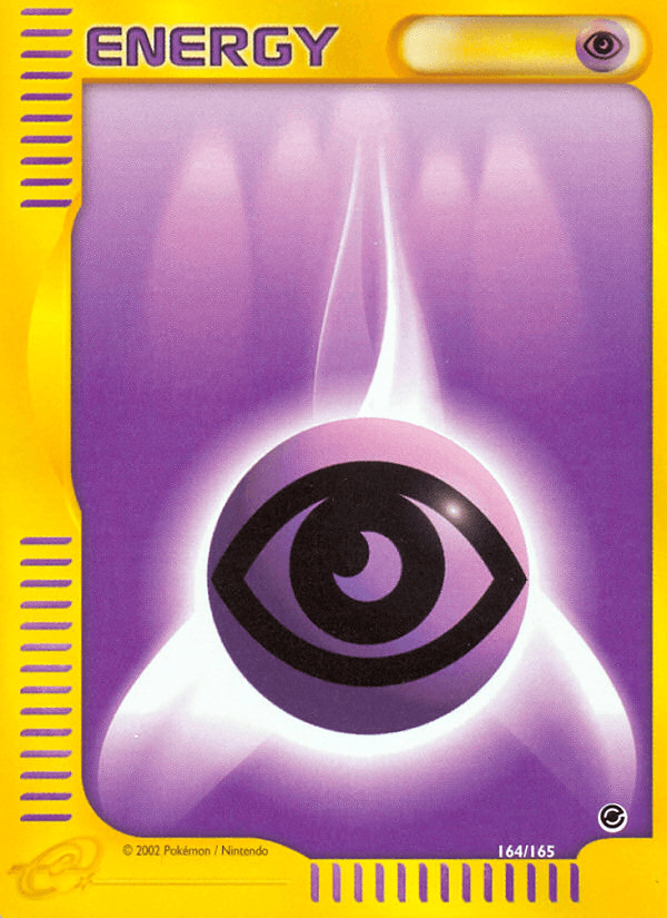 Carta Pokémon Psychic Energy 164 de Expedition Base Set