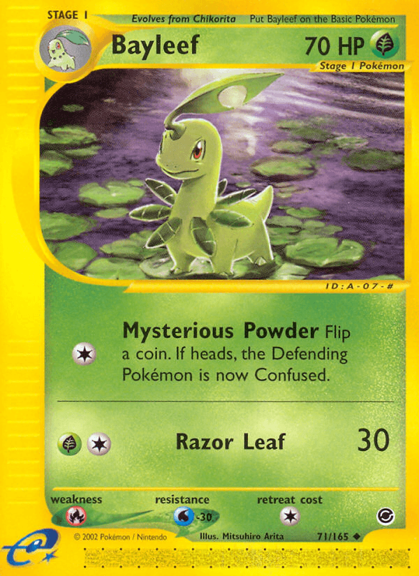 Carta Pokémon Bayleef 71