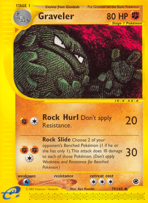 Carta Pokémon Graveler 79