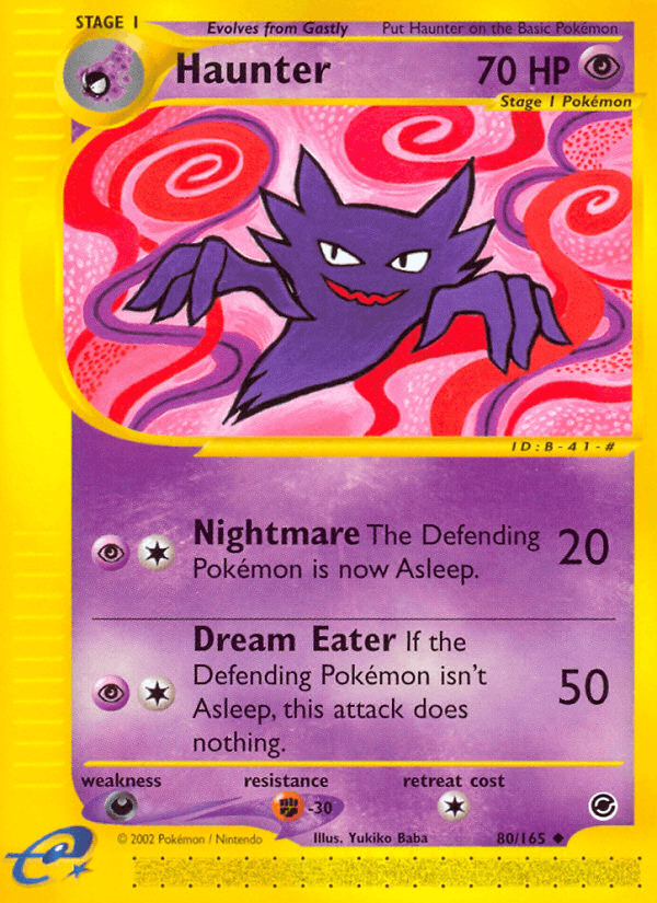 Carta Pokémon Haunter 80
