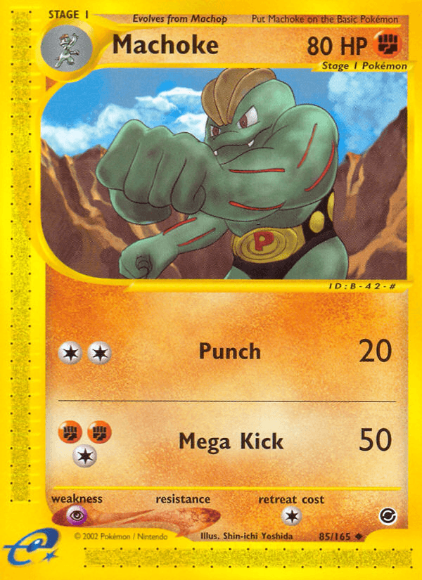 Carta Pokémon Machoke 85
