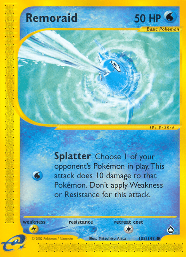Carta Pokémon Remoraid 105