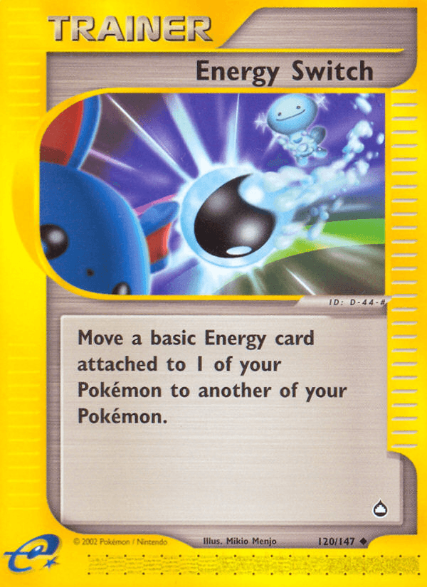 Carta Pokémon Energy Switch 120