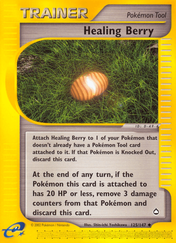 Carta Pokémon Healing Berry 125