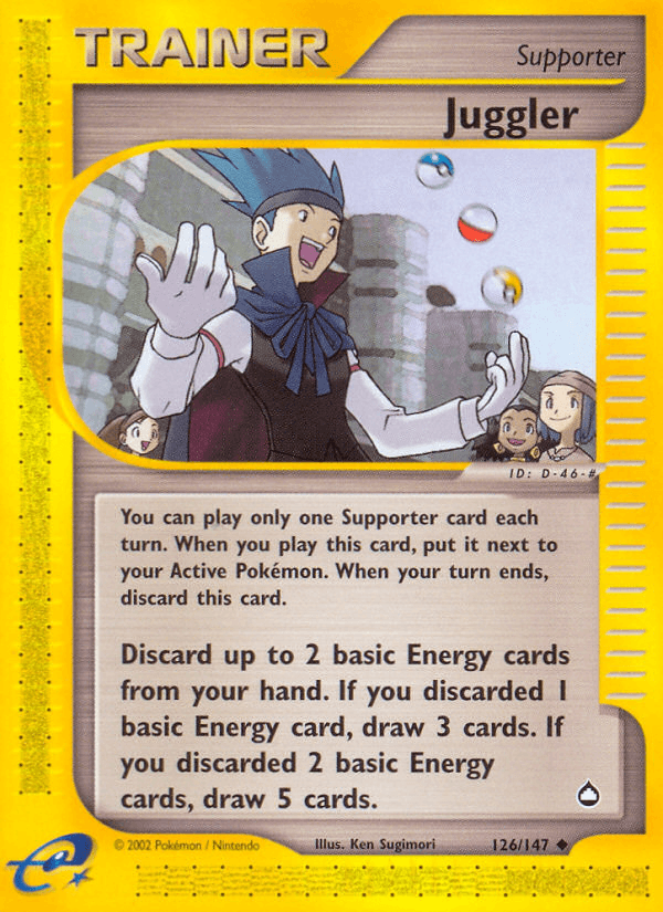 Carta Pokémon Juggler 126