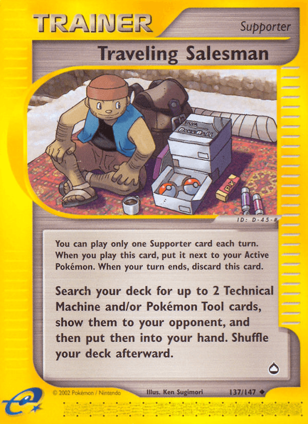 Carta Pokémon Traveling Salesman 137
