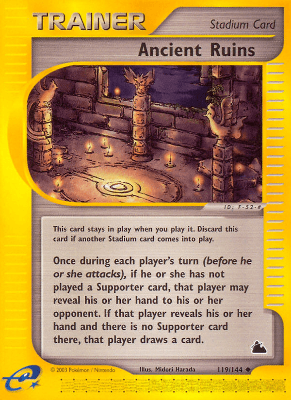 Carta Pokémon Ancient Ruins 119