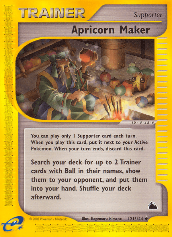 Carta Pokémon Apricorn Maker 121