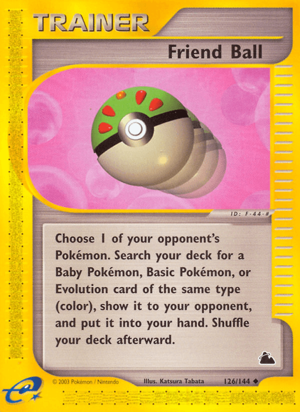 Carta Pokémon Friend Ball 126