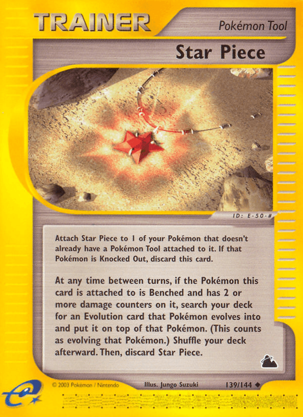 Carta Pokémon Star Piece 139