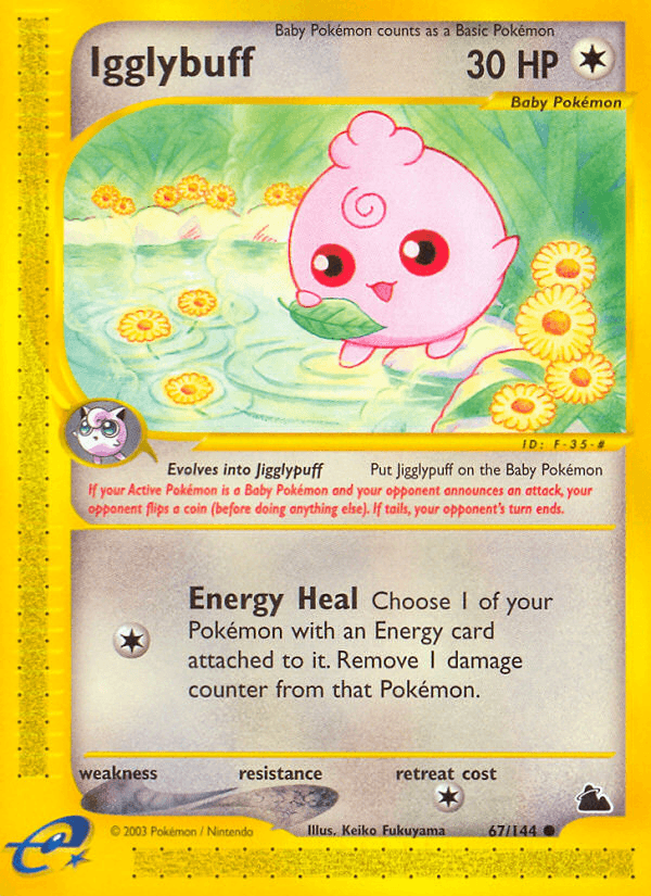 Carta Pokémon Igglybuff 67