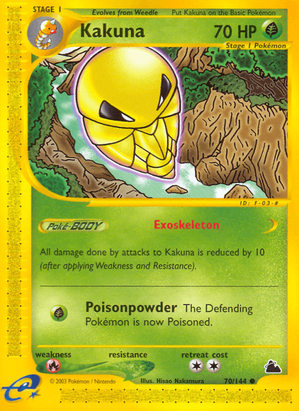 Carta Pokémon Kakuna 70