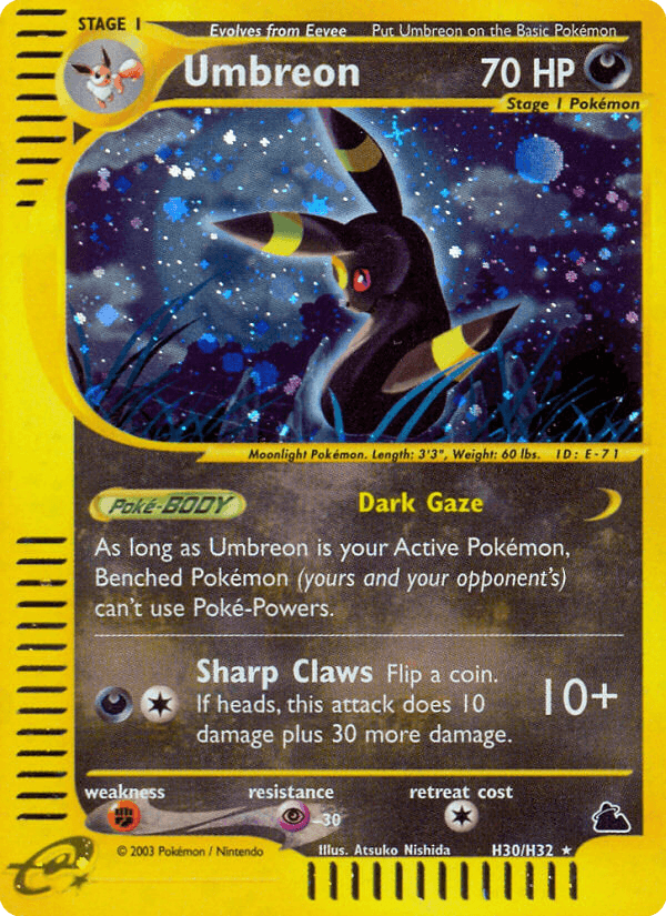 Carta Pokémon Umbreon