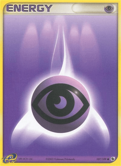 Carta Pokémon Psychic Energy 107 de Ruby & Sapphire