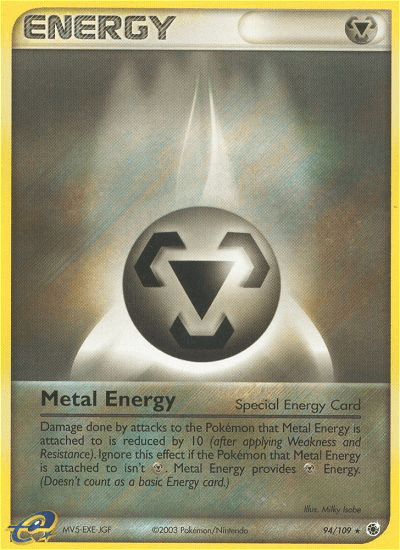 Carta Pokémon Metal Energy 94