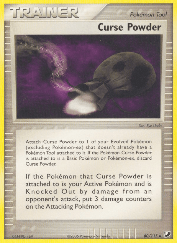 Carta Pokémon Curse Powder 80
