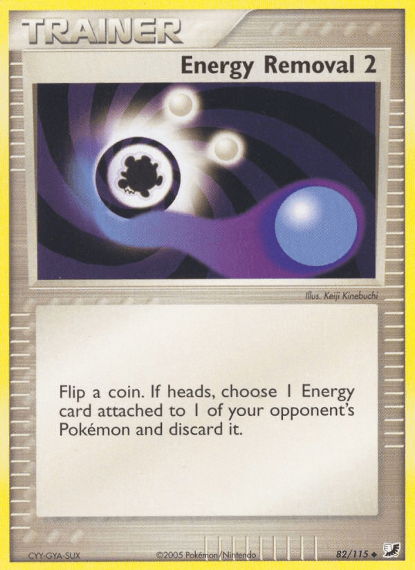 Carta Pokémon Energy Removal 2 82