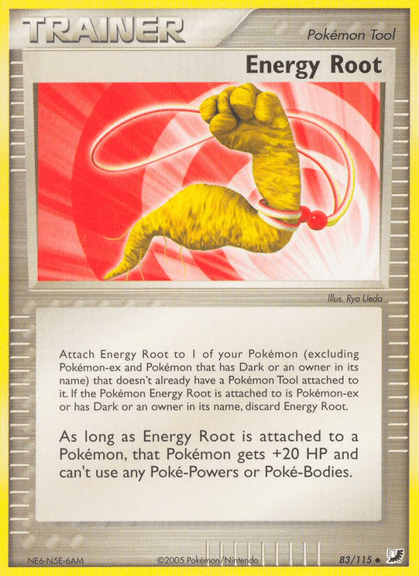 Carta Pokémon Energy Root 83