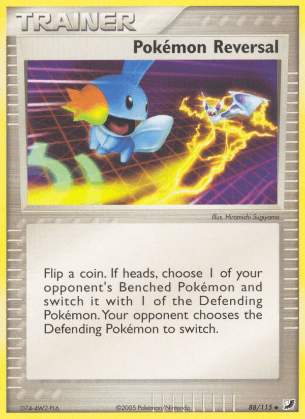 Carta Pokémon Pokémon Reversal 88 de Unseen Forces