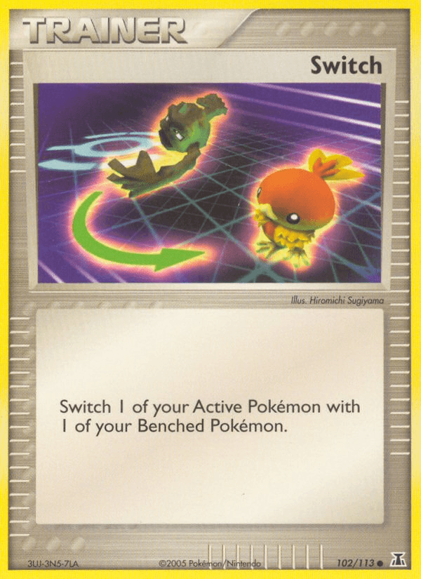 Carta Pokémon Switch 102