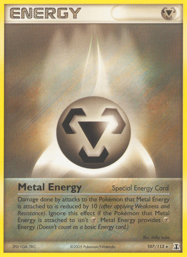 Carta Pokémon Metal Energy 107