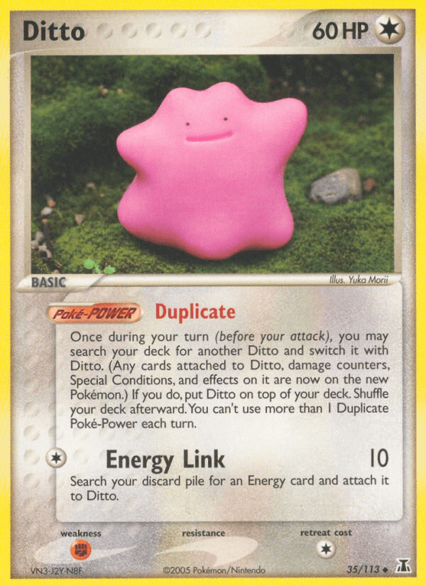 Carta Pokémon Ditto 35