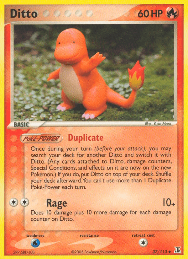 Carta Pokémon Ditto 37