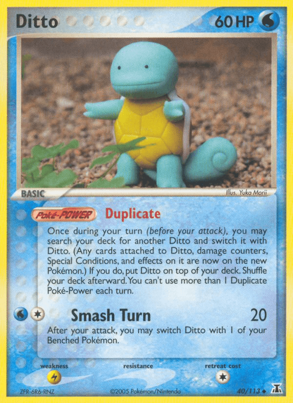 Carta Pokémon Ditto 40