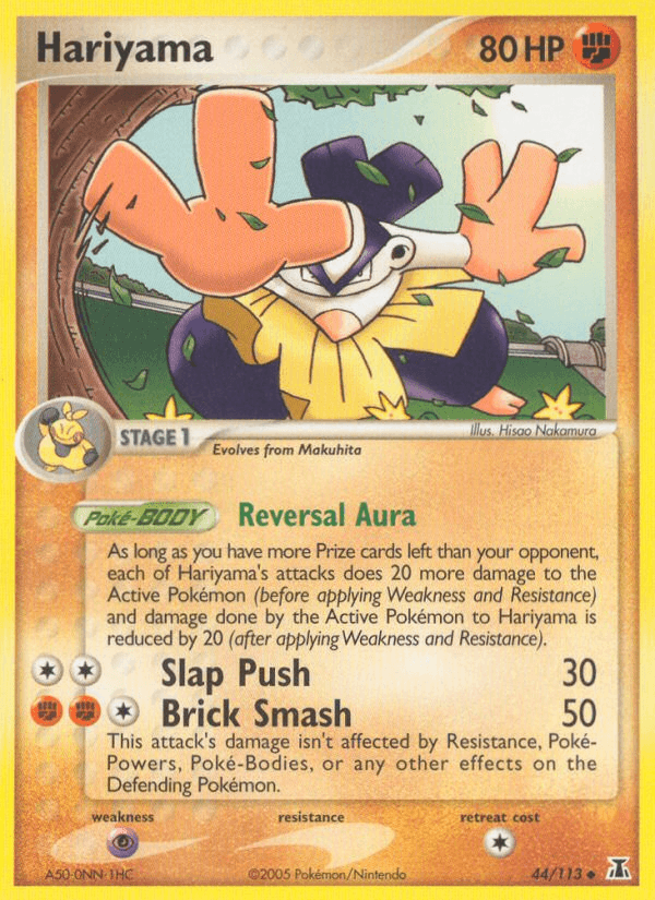 Carta Pokémon Hariyama 44