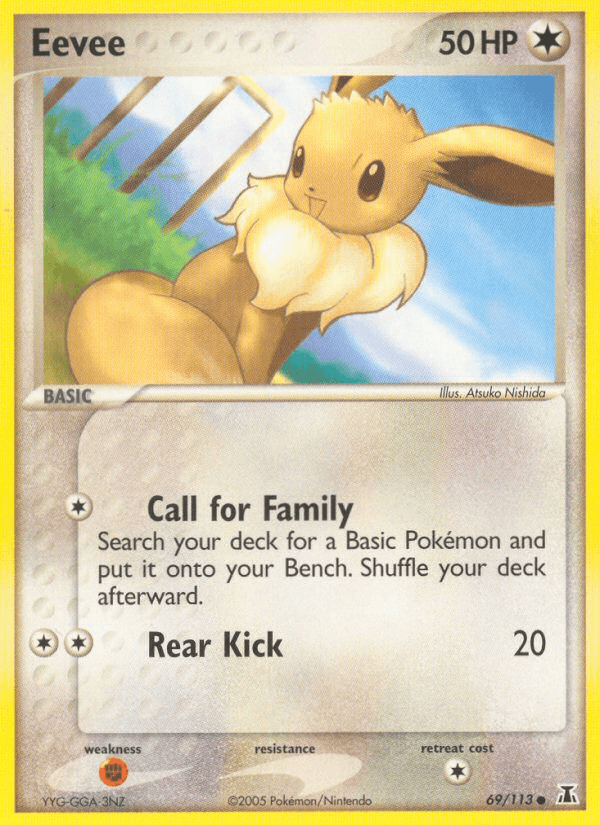 Carta Pokémon Eevee 69