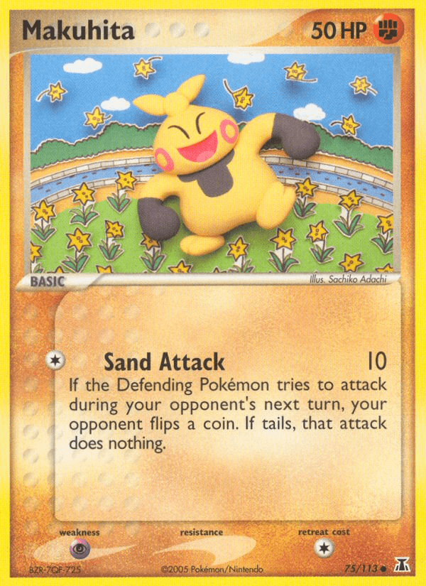 Carta Pokémon Makuhita 75
