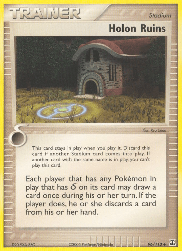 Carta Pokémon Holon Ruins 96