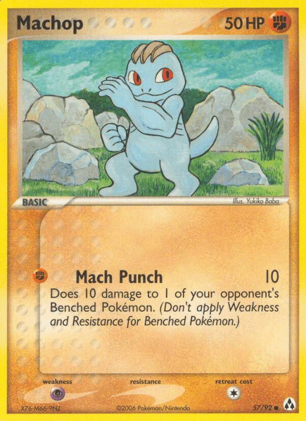 Carta Pokémon Machop 57